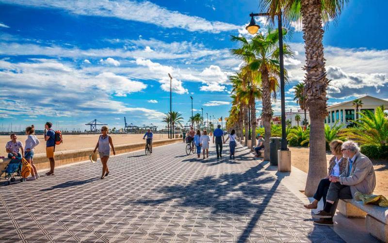 Valencia Beach Rooms 外观 照片